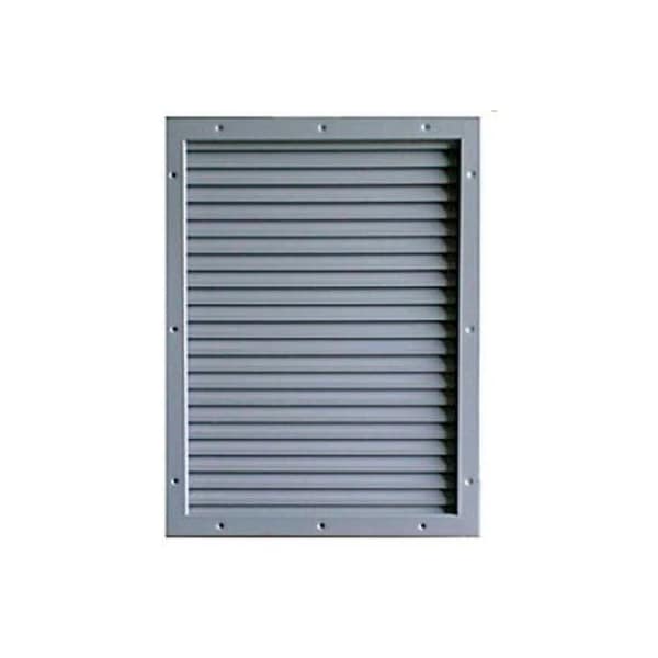 Assa Abloy CECO Door Louver Kit, Galvannealed Steel, 16"W X 10"H LV-IY-G16X10 - main